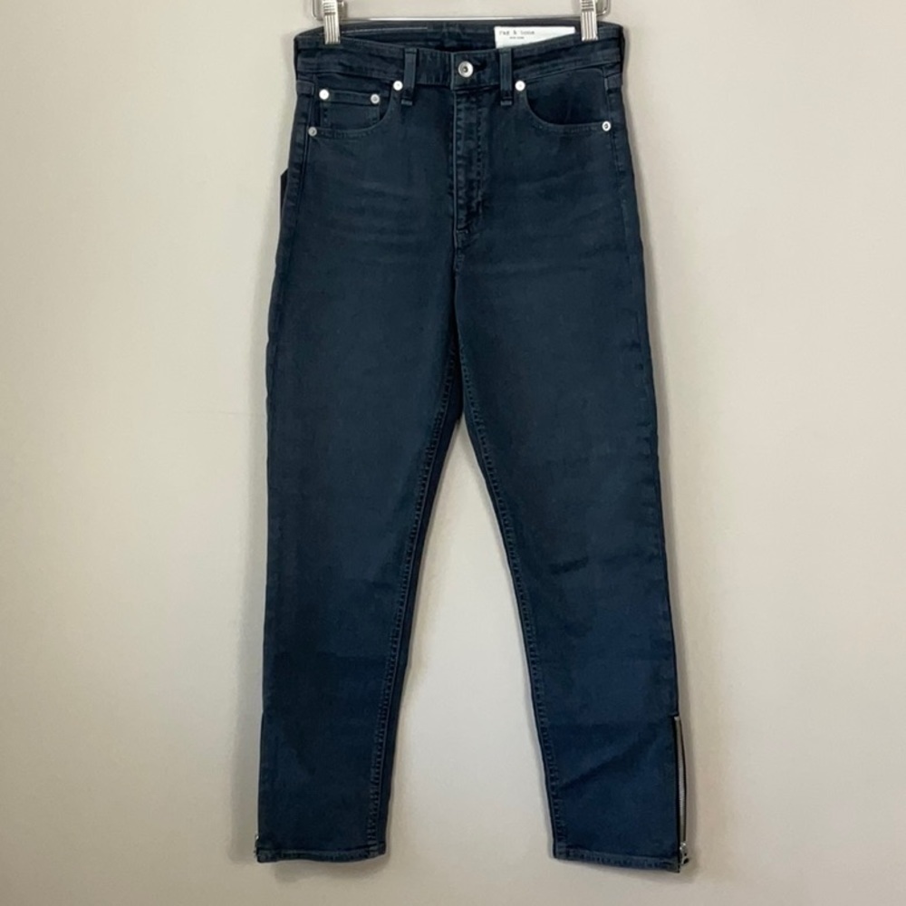 Rag & Bone Nina High-Rise Cigarette - Minna
Slim Fit Ankle Dark Grey Jean - Picture 2 of 9